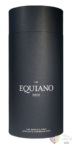 Equiano  Light  gift tube blended Caribbean rum 43% vol.  0.70 l