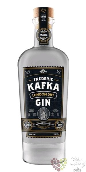 Frederic Kafka Bohemian London dry gin 40% vol.  0.70 l