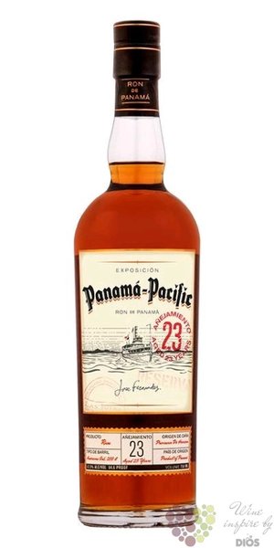 Panama Pacific aged 23 years Panamas rum 42.3% vol.  0.70 l