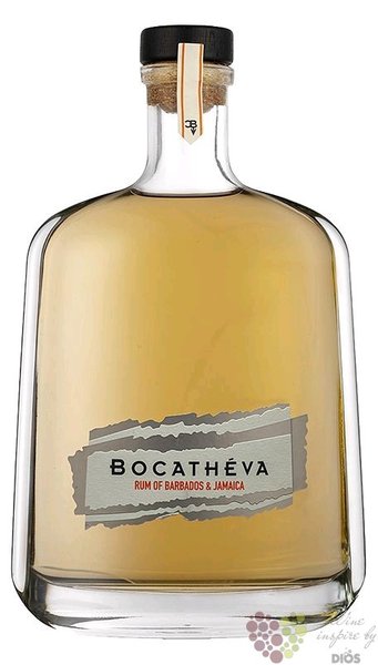 Bocathva Jamaica &amp; Barbados aged rum 45% vol.  0.70 l