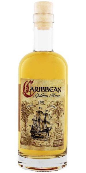 Caribbean  Gold  Panamas rum  40% vol.  0.70 l