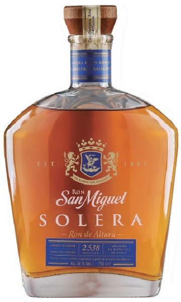 San Miguel  Solera 1952  edition 2024 Ekvdor rum  40% vol.  0.70 l