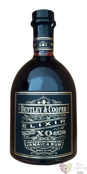Bentley &amp; Cooper  Elixr XO  flavored Jamaican rum 40% vol.  0.70 l