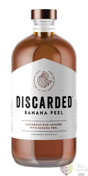 Discarded  Banana peel  flavored Caribbean rum 37.5% vol.  0.70 l
