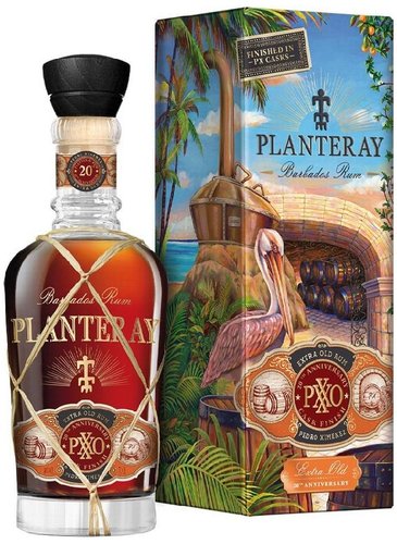 Planteray  PXXO 20th Anniversary  aged Barbados rum  40% vol.  0.70 l