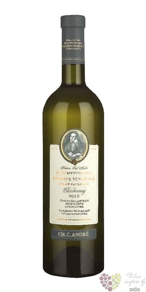 Chardonnay „ Ch.C. André ” 2009 pozdní sběr Šlechtitelka Velké Pavlovice   0.75 l