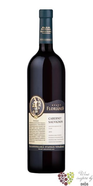 Cabernet Sauvignon „ Svatý Floriánek ” jakostní víno Šlechtitelka Velké Pavlovice   0.75 l