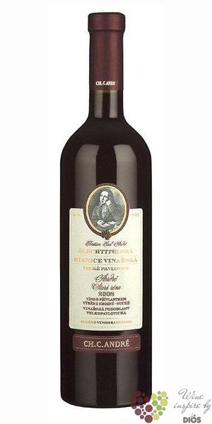 André „ Stará vinice ” 2012 pozdní sběr Šlechtitelka  0.75 l