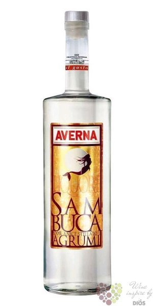 Sambuca  100% Anice Stellato  Italian anise liqueur by Averna 42% vol.  1.00 l
