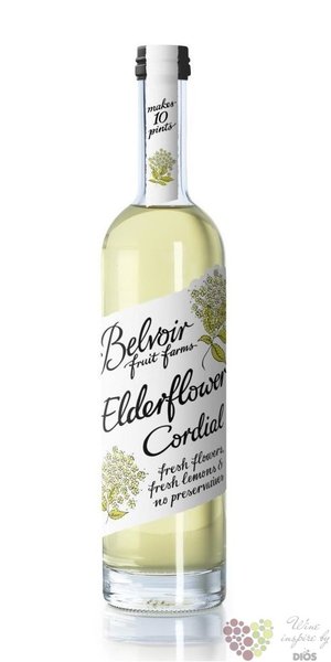 Belvoir cordial  Elderflower  English coctail syrup 00% vol.    0.50 l