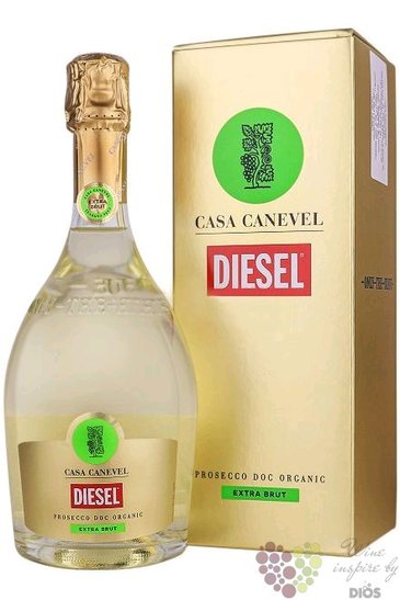 Prosecco  Diesel  Doc brut extra organic Casa Canevel  0.75 l