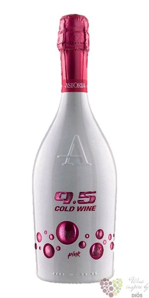 Spumante ros  Cold wine pink 9.5  brut Astoria  0.75 l