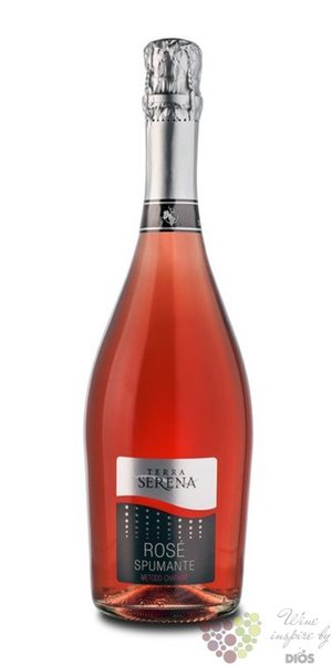 Spumante ros metode charmat  Terra Serena  extra dry vinicola Serena    0.75l