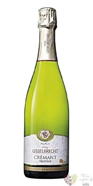 Crmant dAlsace blanc  Prestige  Aoc brut Willy Gisselbrecht  0.75 l