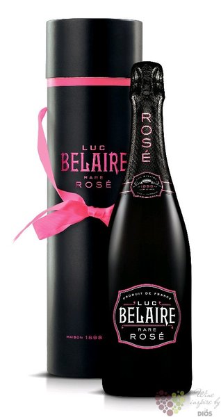 Luc Belaire ros  Rare  extra dry gift tube Provence Aoc  0.75 l