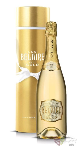 Luc Belaire blanc  Gold  brut gift tube Bourgogne  0.75 l