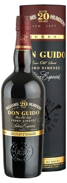 Sherry de Jerez Pedro Ximn  Don Guidode  Do aged 20 years Williams &amp; Humbert  18% vol.  0.50