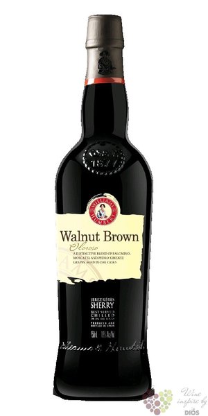 Sherry de Jerez Oloroso  Walnut Brown  Do Williams &amp; Humbert 19.5%vol.  0.75 l