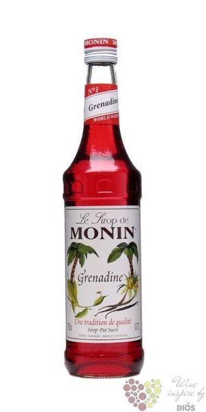 Monin  Grenadine  French mixed berry coctail syrup 00% vol.  0.70 l