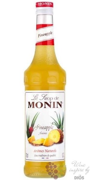 Monin  Ananas  French flavoured coctail sirup  0% vol.  1.00 l