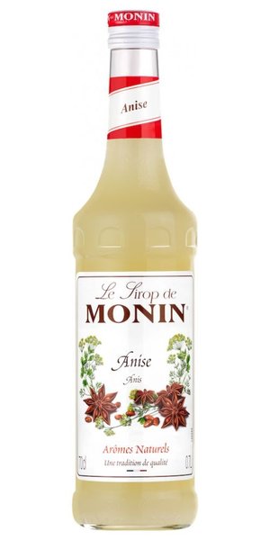 Monin  Anise  French flavored coctail syrup 00% vol.   0.70 l