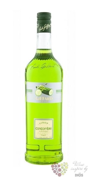 Giffard  Concombre  premium cucumber French syrup 00% vol.   1.00 l