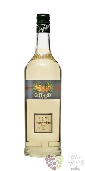 Giffard  Gingembre  premium ginger French syrup 00% vol.   1.00 l