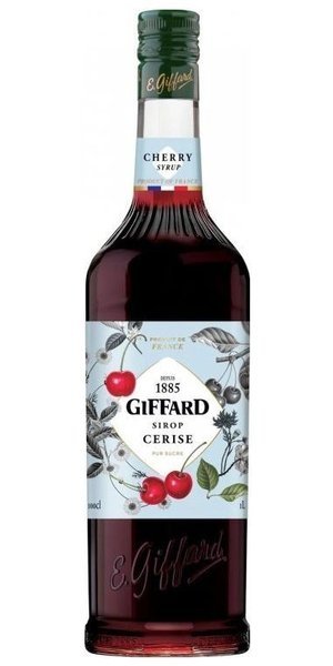 Giffard  Cherry   premium French cerise sirup  00% vol.  1.00 l