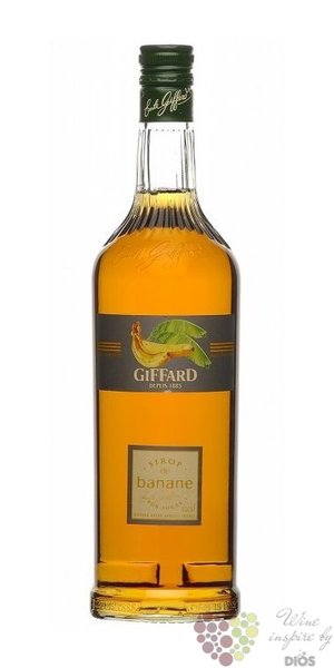 Giffard  Banane  premium French banana syrup 00% vol.   1.00 l
