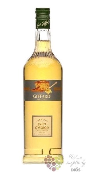 Giffard  Gingerbred  premium French coctail syrup 00% vol.   1.00 l