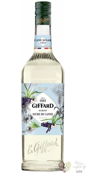 Giffard  Cane Sugar  premium French coctail syrup  00% vol.  1.00 l