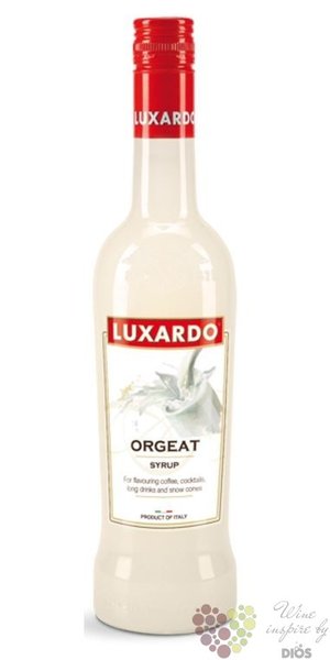 Luxardo  Orgeat  Italian almonds coctail syrup 00 % vol.    0.75 l