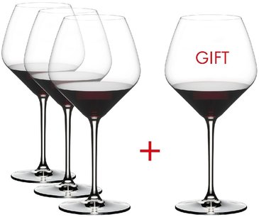 Riedel glass EXtreme  Pinot Noir  set 3+1 Free