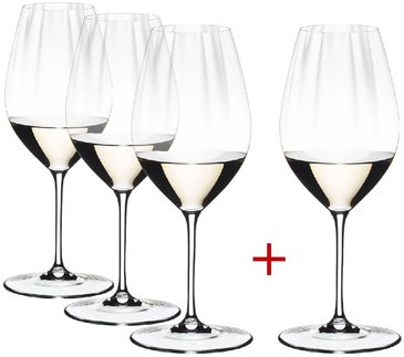 Riedel glass Performance  Riesling  3+1 sada 4 sklenic