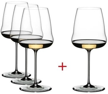 Riedel glass WineWings  Champagne  3+1 v krabie  4ks