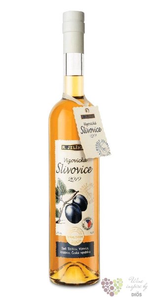 Slivovice  Vizovick  2019 moravian plum brandy Rudolf Jelnek 50% vol.  0.70 l