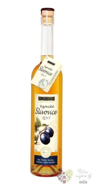 Slivovice  Vizovick  2013 moravian plum brandy Rudolf Jelnek 50% vol.  0.70l
