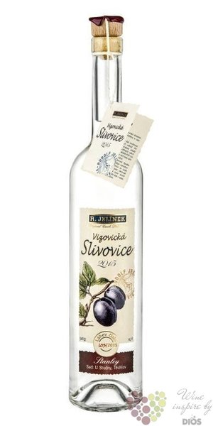 Slivovice  Vizovick Stanley  2015 moravian plum brandy Rudolf Jelnek 50% vol.  0.70 l