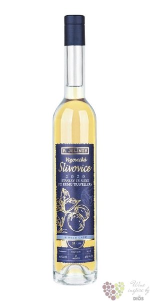 Slivovice  Vizovick Travellers  2020 moravian plum brandy Rudolf Jelnek  48.5% vol  0.50 l