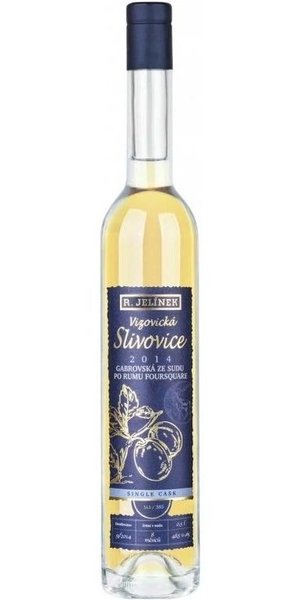 Slivovice 2014  Vizovick - Foursquare rum cask  Rudolf Jelnek 48.5%vol.  0.50 l