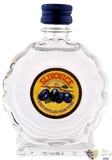 Slivovice bl  Budk  aged 3 years moravian plum brandy Rudolf Jelnek 45% vol.  0.05 l