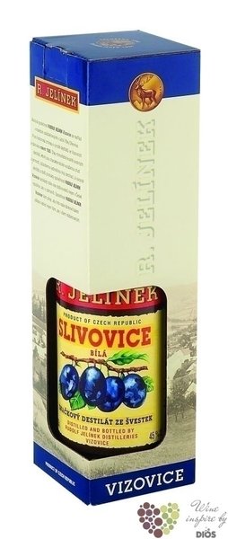 Slivovice bl moravian plum brandy Rudolf Jelnek 45% vol.  0.35 l