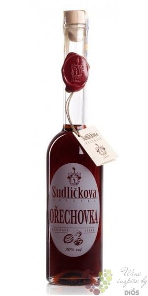 Sudlikova Oechovka gift bottle czech nuts liqueur 30% vol.  0.20 l