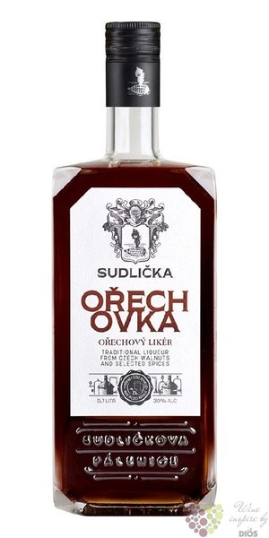 Sudlikova Oechovka Bohemian walnuts liqueur 30% vol.  0.70 l
