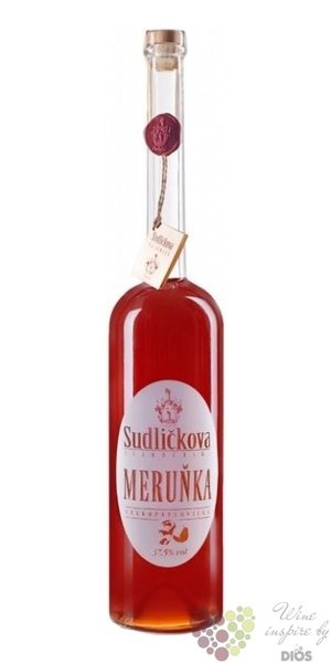 Sudlikova Meruka drkov czech fruits brandy 37.5% vol.  1.50 l