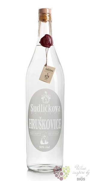 Sudlikova Hrukovice drkov czech fruits brandy 50% vol.  3.00 l