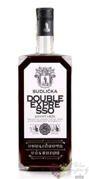 Sudlika  Double EXpresso  Bohemian coffee liqueur 20% vol.  0.70 l
