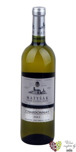 Chardonnay Vinum Galeria Bozen  2018 akostn vno Slovakia Matyk  0.75 l