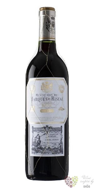 Marques de Riscal  Reserva  2019 Rioja DOCa  0.75 l