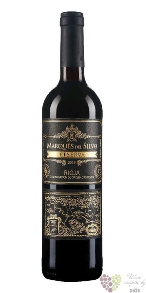 Rioja Reserva 2015 Marqus del Silvo  0.75 l